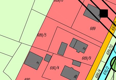 Auszug Flächennutzungsplan Karlskron: Fl-Nr.689/5 - Nähe Eicherstraße